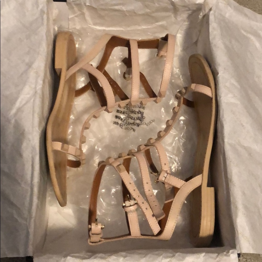 Rebecca Minkoff Georgina Gladiator sandals, blush